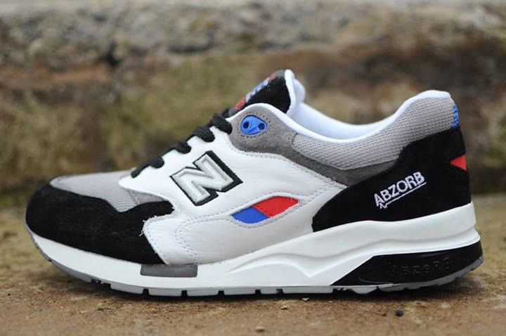 New Balance 1600 Black White Red Blue 2