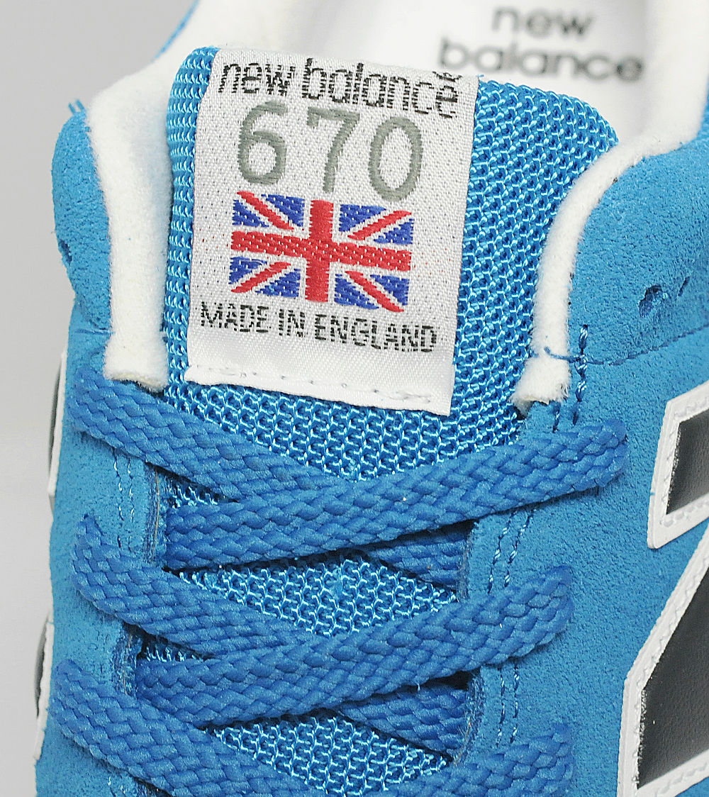 New Balance 670 Royal Black White 04
