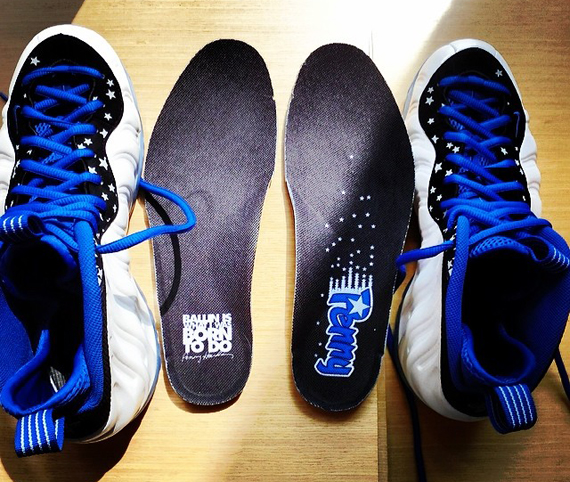 foamposite with stars