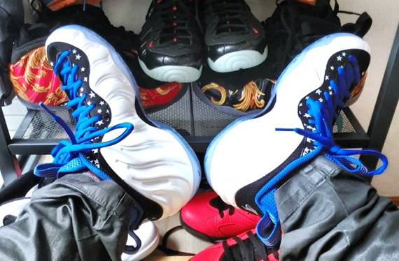 nike foamposite shooting stars