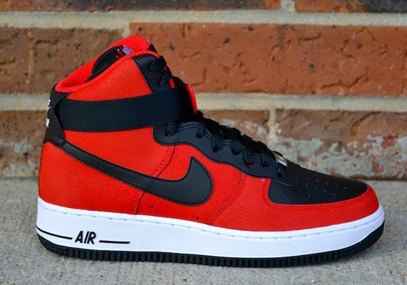 Estate passion Tropical Nike Air Force 1 High - University Red - Black - SneakerNews.com