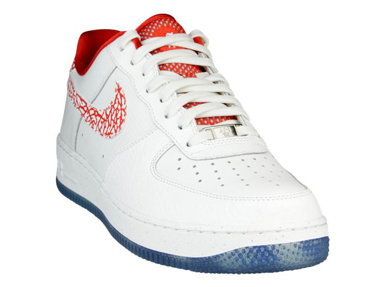 Nike Air Force 1 Low Prm White Red Elephant 02