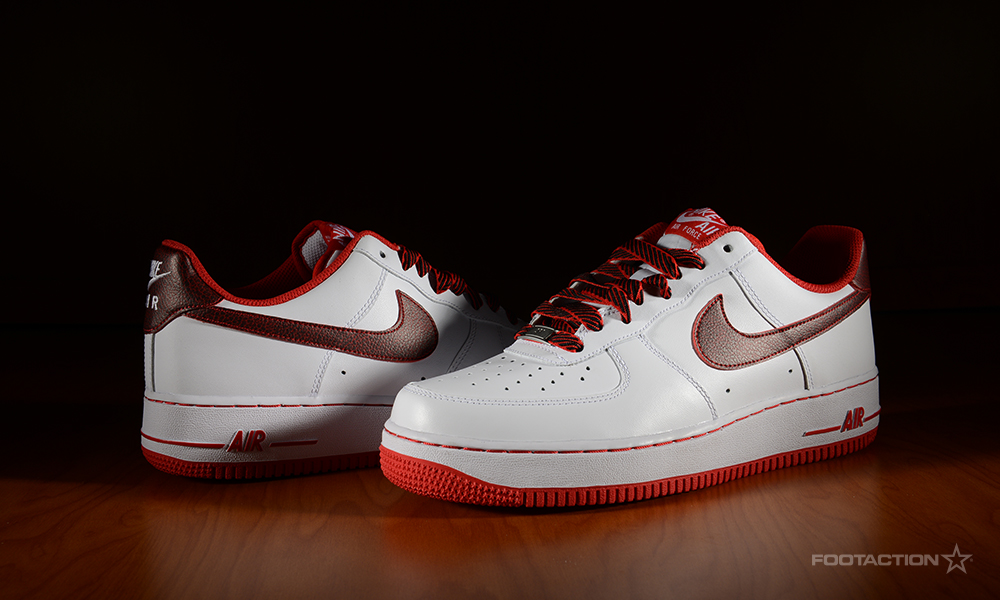 Nike Air Force 1 Low White University Red 02
