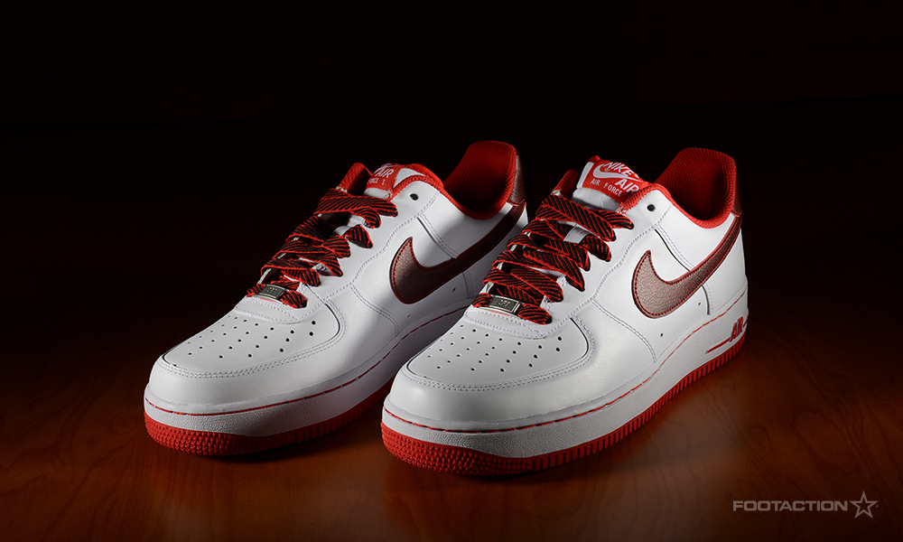 Nike Air Force 1 Low White University Red 04