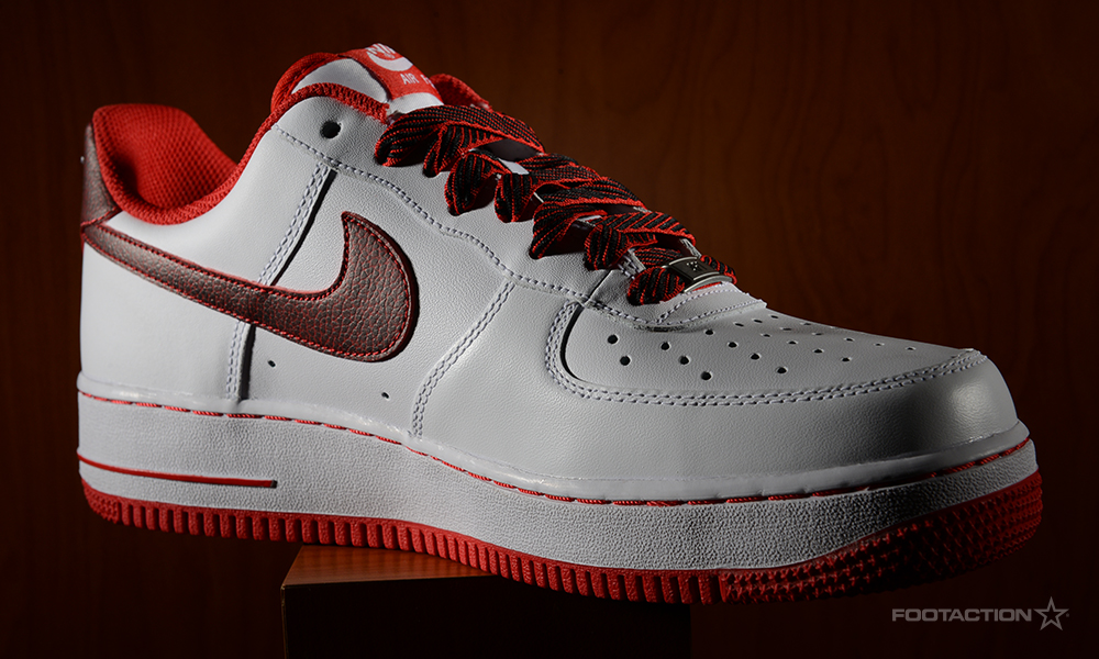 Nike Air Force 1 Low White University Red 07