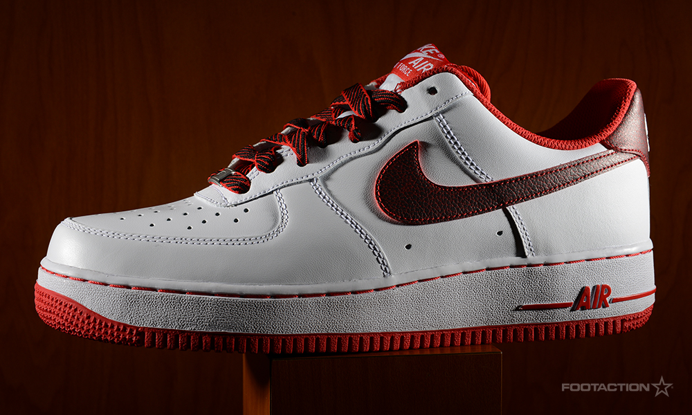 Nike Air Force 1 Low White University Red 12