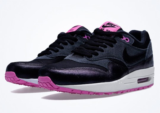 Nike Air Max 1 Essential – Anthracite – Red Violet