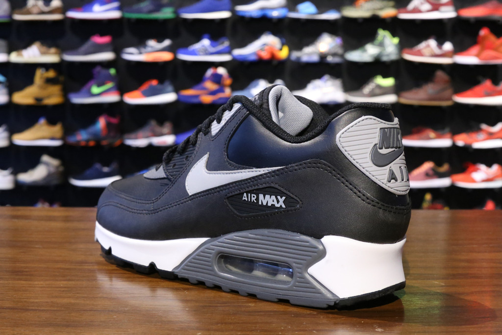 Nike Air Max 90 Black Silver Dark Grey 01