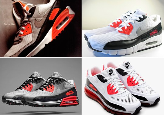 Infra-evolution: The Nike Air Max 90 “Infrared” in All Its Forms