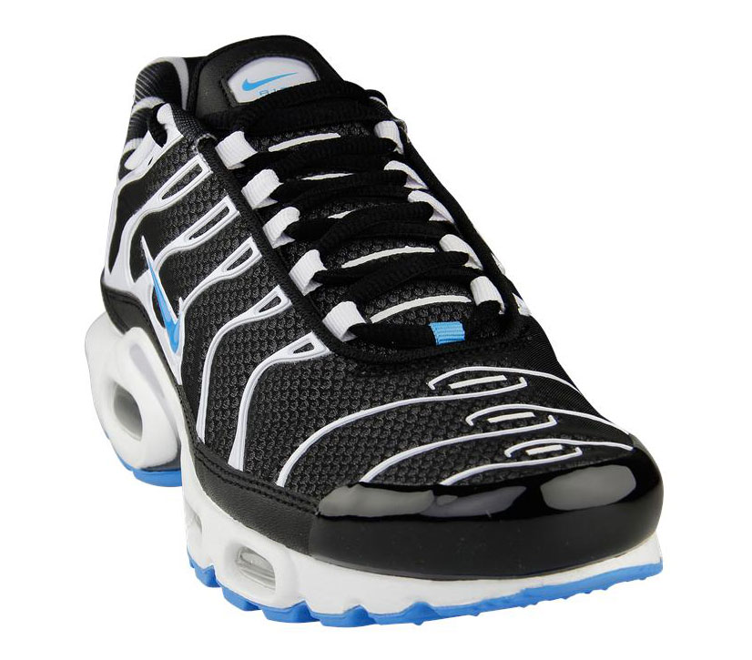 Nike Air Max Plus Black White Vivid Blue 02