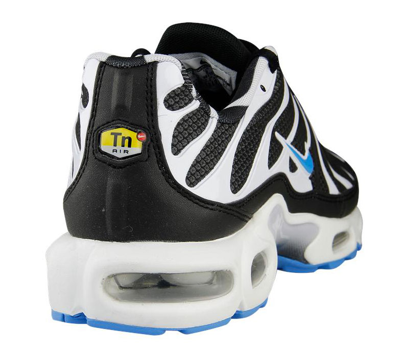 Nike Air Max Plus Black White Vivid Blue 03