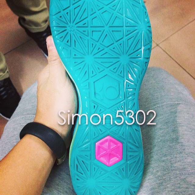 Nike Kd 6 Tribal Green Vivid Pink Night Shade 05