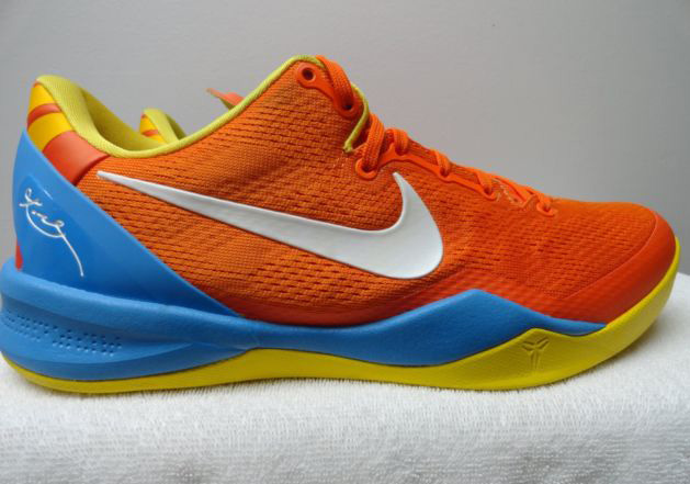 Nike Kobe 8 - Unreleased Orange/Yellow/Blue PE - SneakerNews.com