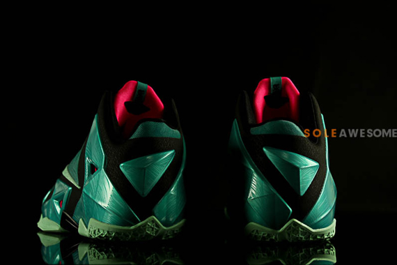 Nike Lebron 11 Green Pink 8