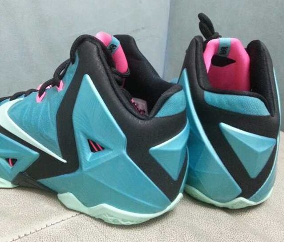 Nike Lebron 11 Teal Pink Black 4