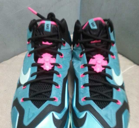 Nike Lebron 11 Teal Pink Black 6