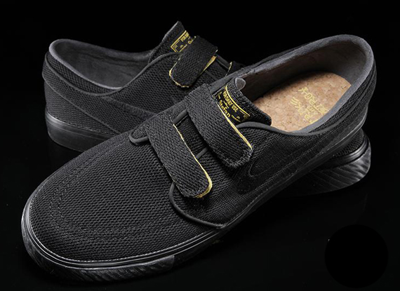 Nike SB Stefan Janoski Velcro – Black – Yellow