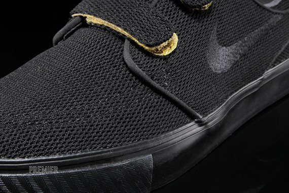 Nike Sb Stefan Janoski Velcro Black Yellow 4
