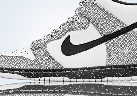 NIKEiD Dunk High – Snakeskin and Speckle Options
