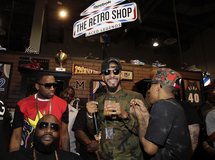 Reebok Classic Retro Shop @ Agenda Featuring Swizz Beatz, Rick