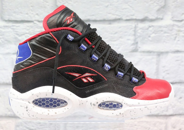 Reebok Question – Red – Black – Royal  – Speckle
