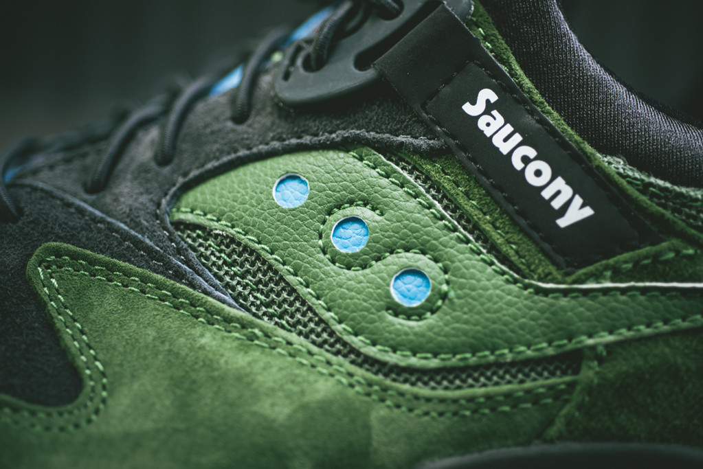 Saucony Grid 9000 Green Black Gum Available 04