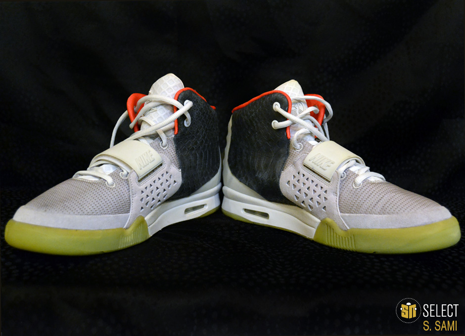 sn select nike air Yeezy xplr 2 sample platinum black 5