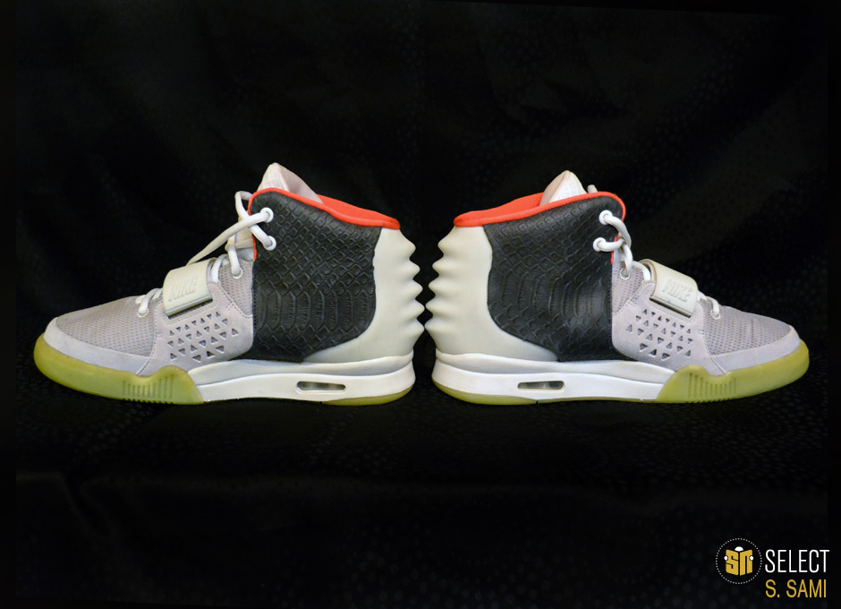 sn select nike air Yeezy xplr 2 sample platinum black 9