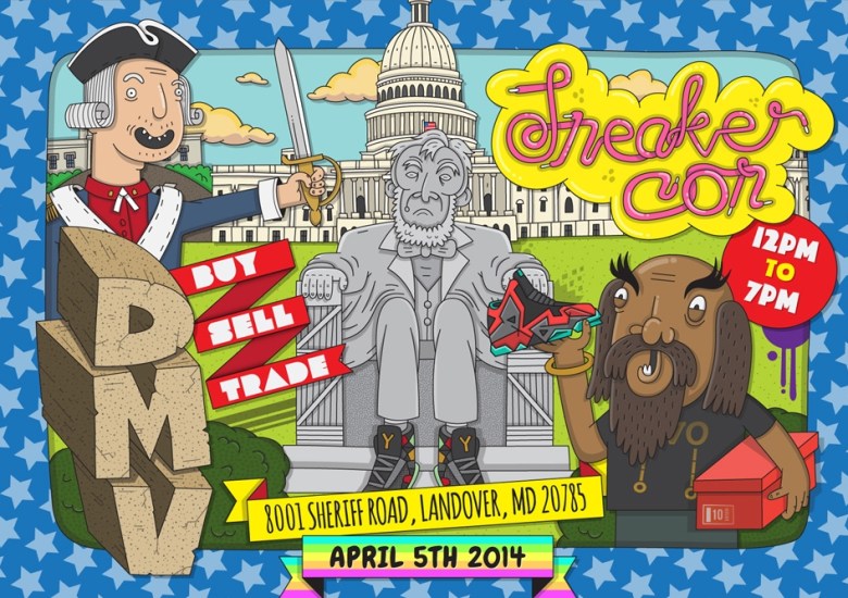 Sneaker Con Washington DC – Saturday, April 5th, 2014