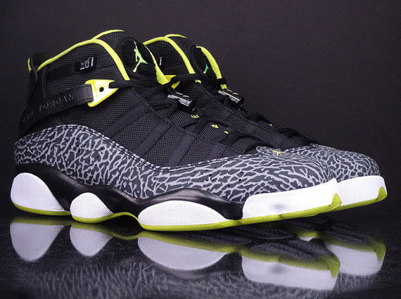 jordan 6 rings venom green