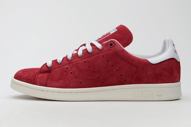 Adidas Originals Stan Smith Suede Normad Red 02