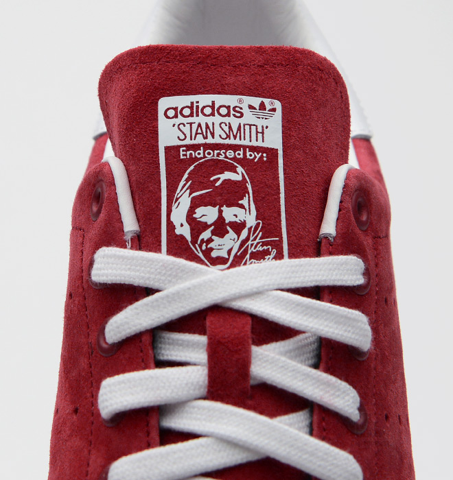 Adidas Originals Stan Smith Suede Normad Red 04