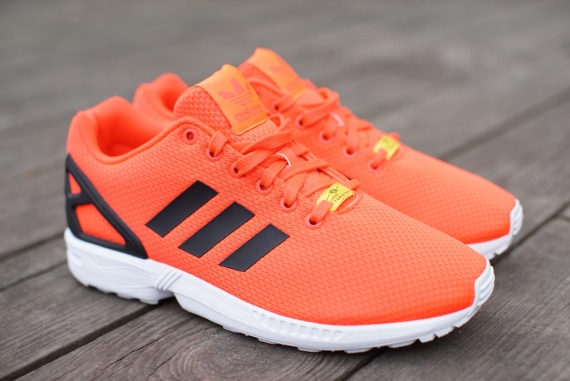 Adidas zx shop flux orange fluo