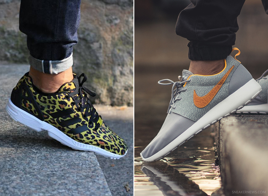 Adidas Zx Flux Vs Nike Roshe