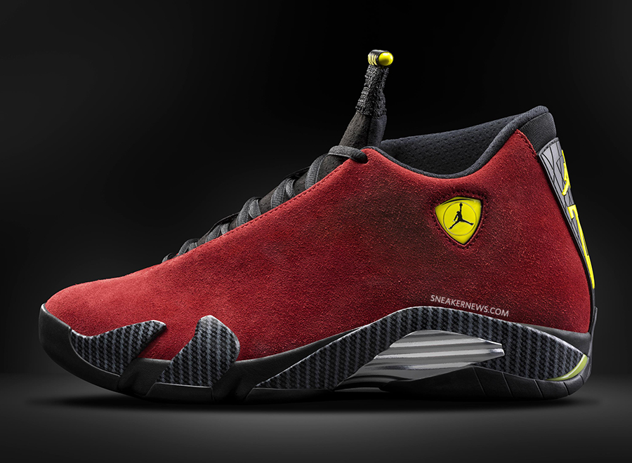 red suede 14s