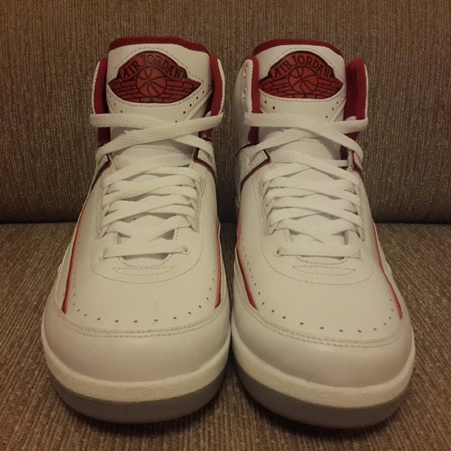 Air Jordan 2 White Red 2014 04