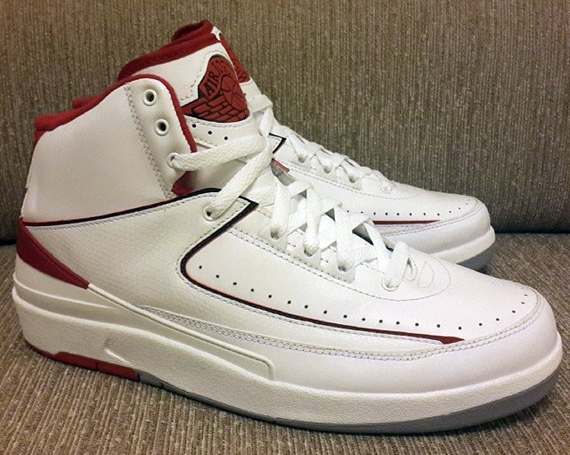 Air Jordan 2 Retro – White – Red