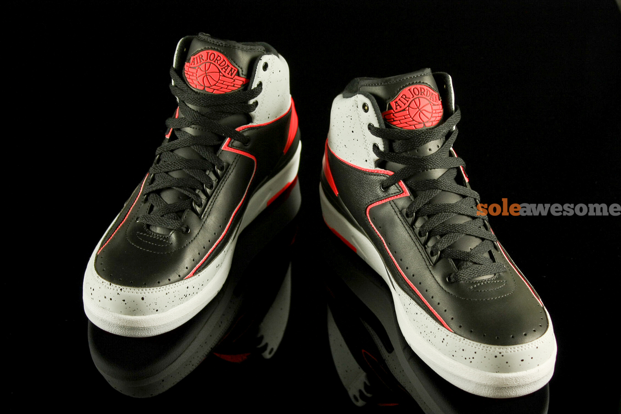 Air Jordan Ii Black Infrared 23 Pure Platinum White 05