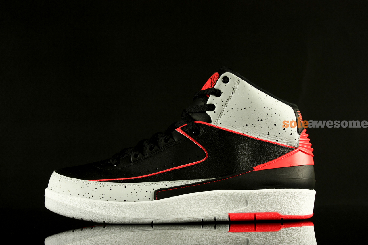 Air Jordan Ii Black Infrared 23 Pure Platinum White 07