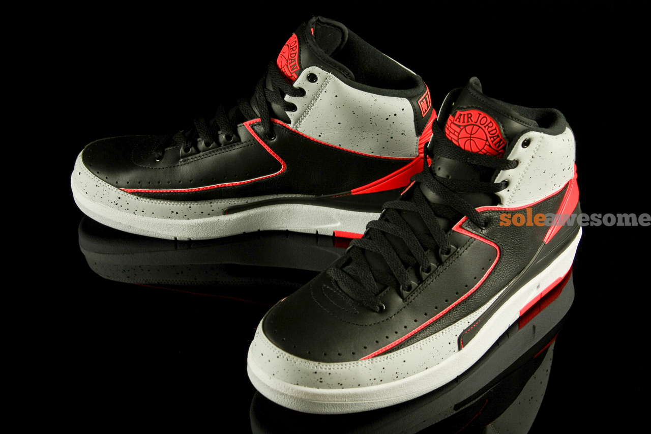 Air Jordan Ii Black Infrared 23 Pure Platinum White 08