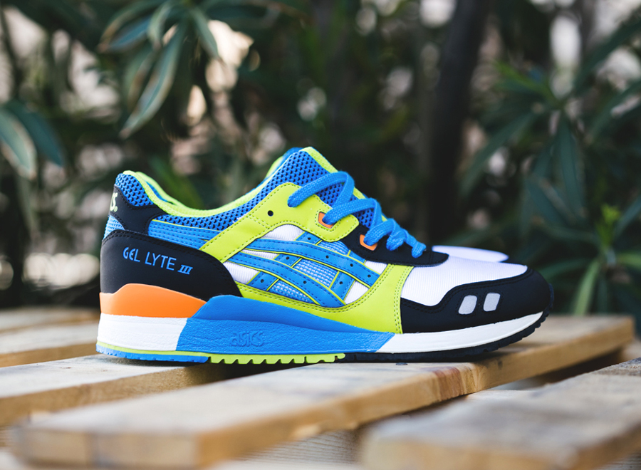 asics gel lyte neon