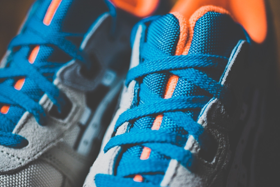 asics gel lyte iii blue and orange