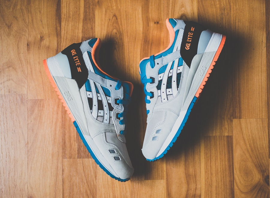 Asics Gel Lyte Iii Off White Bright Orange Blue1