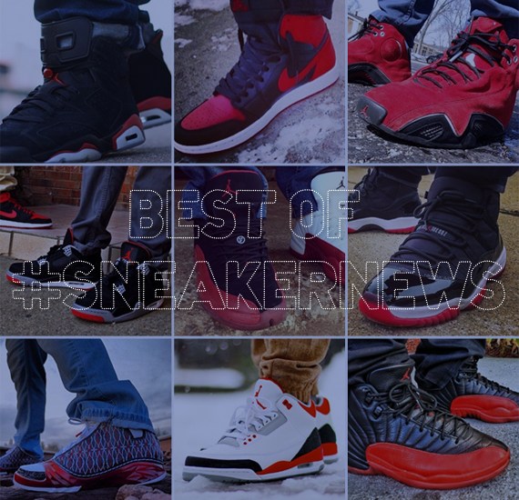 Best of #SneakerNews – “Bred” Jordans Edition