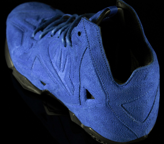 Blue Suede Lebron 11 Ext 7