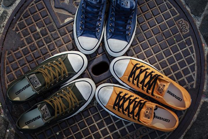 Converse All-Star Ox "Well-Worn" in Three Colorways