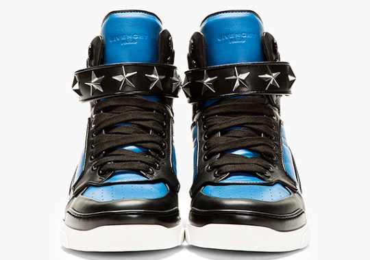 Givenchy High-Top Star Ankle-Strap Sneaker