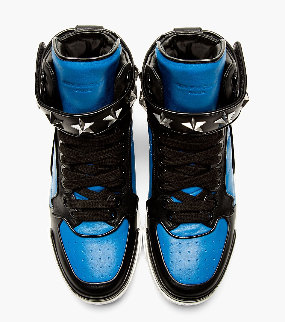 Givenchy Sneakers Black Blue 03
