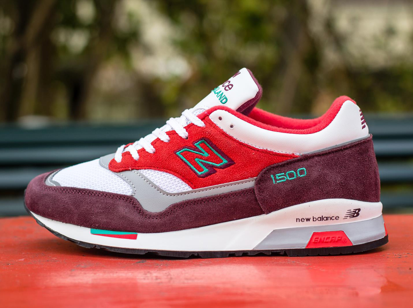 New Balance 1500 "Made in England" - Red - Green