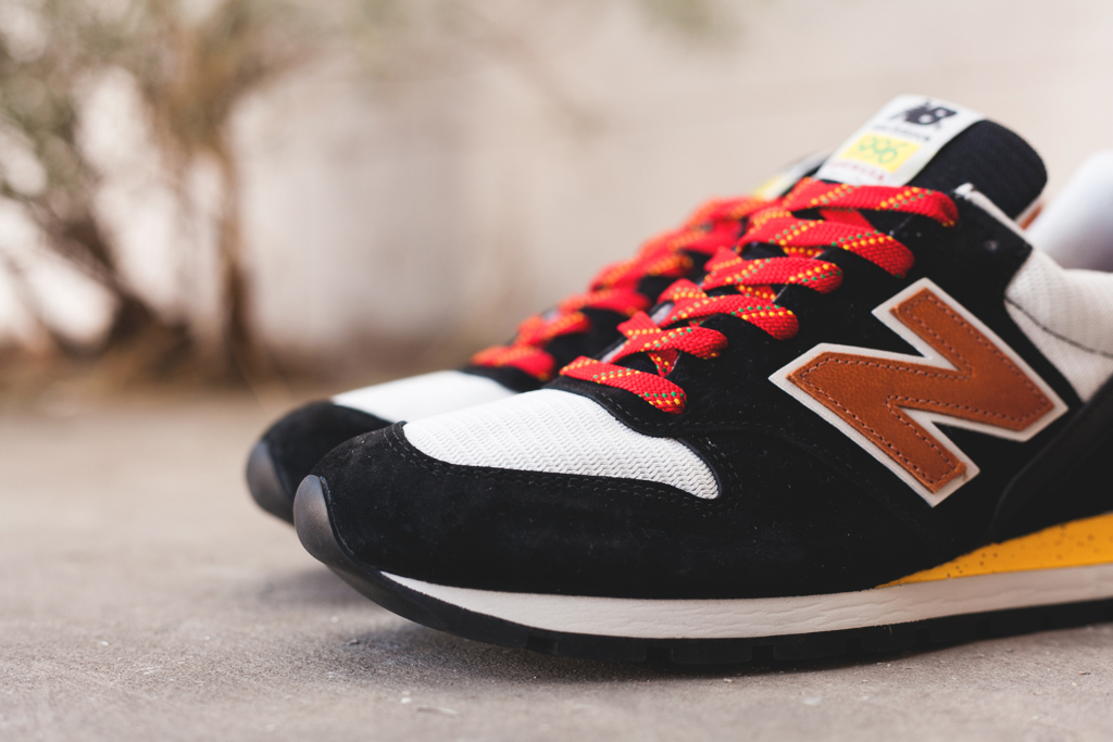 New Balance 996 Black Brown Yellow Speckle 03